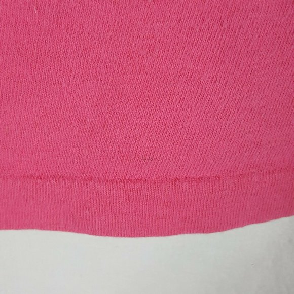 SOLD Vtg 80s Nike T-Shirt M Pink Double Sided - Picture 8 of 12